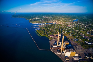The City of Oswego as seen from above. Photo courtesy of City of Oswego website.